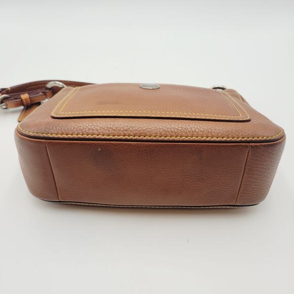 Y2K VINTAGE Coach Chelsea Shoulder Handbag Purse Tan Brown Pebbled Leather - Picture 12 of 16